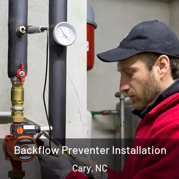  Backflow Preventer Installation Cary, NC