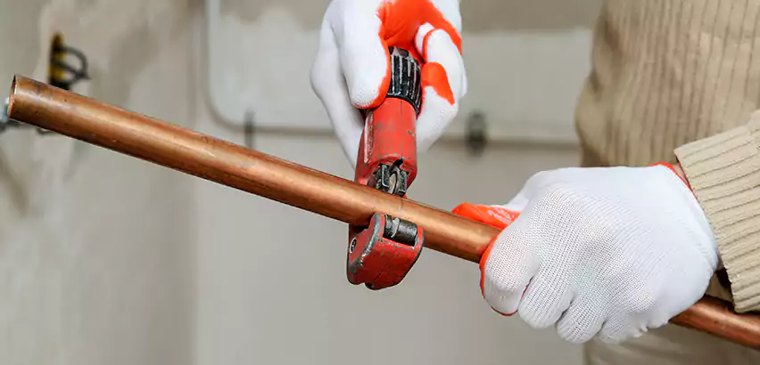 Temporary Copper Pipe Repair Cary, NC
