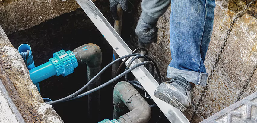 Zoeller Sewage Ejector Pump System in Cary