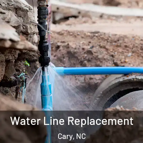  Water Line Replacement Cary, NC
